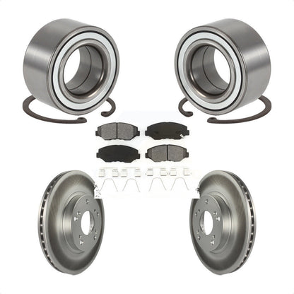 Wheel Bearing Coated Disc Brake Rotors And Pads Front Kit For Honda CR-V