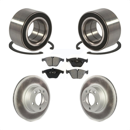 Wheel Bearing Coated Disc Brake Rotor & Pads Front Kit For BMW 328i xDrive 328xi