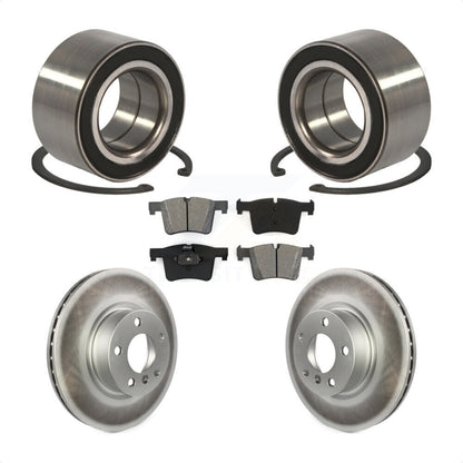 Wheel Bearing Coated Disc Brake Rotors And Pads Front Kit For 2011-2012 BMW X3