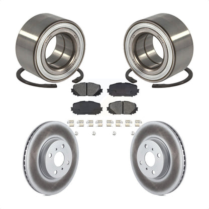 Wheel Bearing Coated Disc Brake Rotors And Pads Front Kit For Toyota Yaris