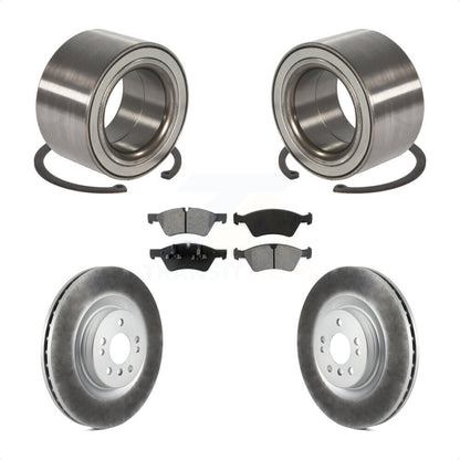 Wheel Bearing Coat Brake Rotor Pad Front Kit For Mercedes-Benz GL350 GL320 GL450