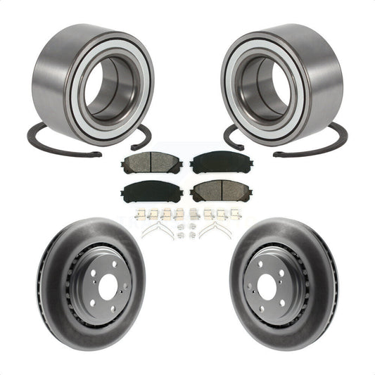 Wheel Bearing Coat Brake Rotor Pads Front Kit For Toyota Highlander Sienna Lexus