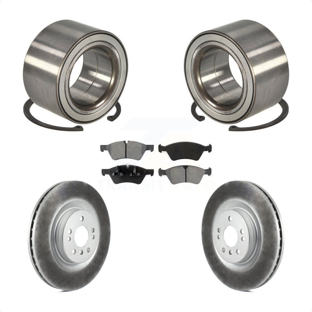 Wheel Bearing Coat Brake Rotor Pads Front Kit For Mercedes-Benz ML350 ML320 R350