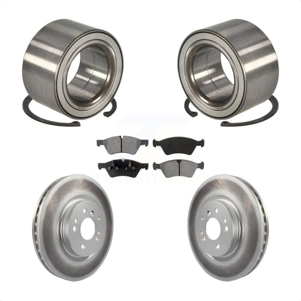 Wheel Bearing Coat Brake Rotor Pads Front Kit For Mercedes-Benz ML350 ML320 R350