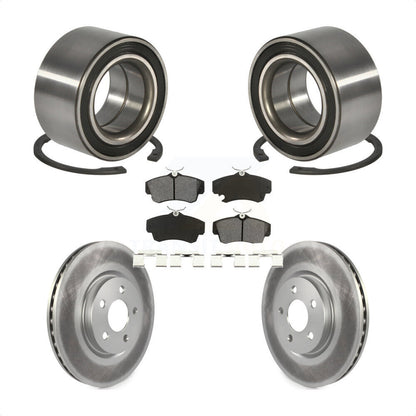 Wheel Bearing Coated Disc Brake Rotor And Pads Front Kit For Chrysler PT Cruiser