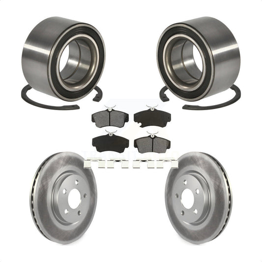 Wheel Bearing Coated Disc Brake Rotor And Pads Front Kit For Chrysler PT Cruiser