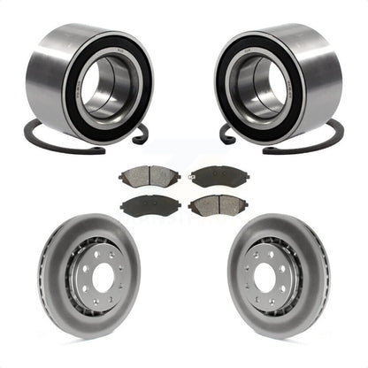 Wheel Bearing Coat Brake Rotor Pad Front Kit For Chevrolet Aveo Pontiac Aveo5 G3
