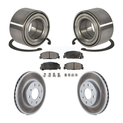 Wheel Bearing Coated Disc Brake Rotor And Pads Front Kit For Honda Civic del Sol