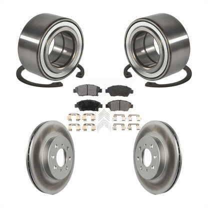 Wheel Bearing Coated Disc Brake Rotor And Pads Front Kit For Honda Civic del Sol