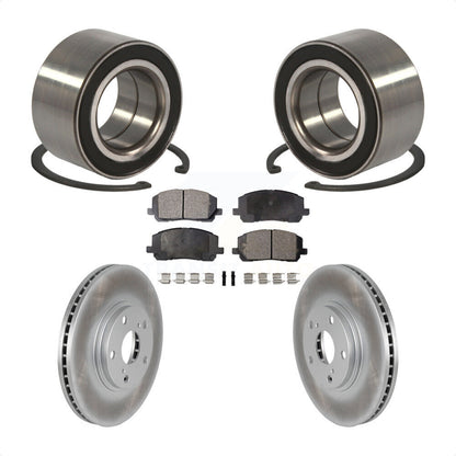 Wheel Bearing Coated Disc Brake Rotors And Pads Front Kit For Toyota Highlander