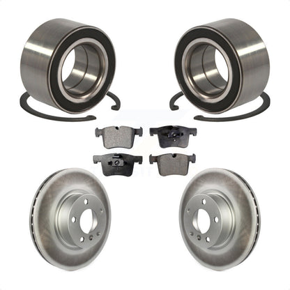 Wheel Bearing Coated Disc Brake Rotors And Pads Front Kit For 2011-2012 BMW X3