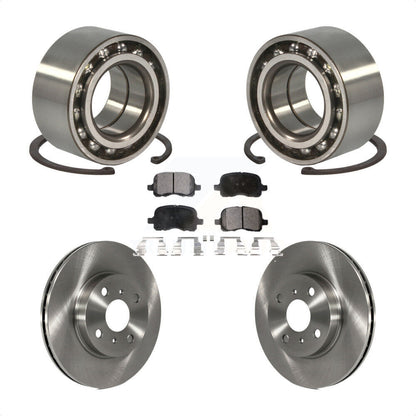 Wheel Bearing Disc Brake Rotor Pads Front Kit For Toyota Corolla Chevrolet Prizm