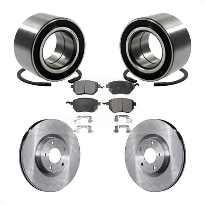 Wheel Bearing Disc Brake Rotors And Pads Front Kit For Nissan Altima Maxima
