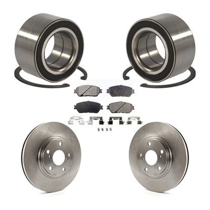 Wheel Bearing Disc Brake Rotors And Pads Front Kit For 2004-2006 Lexus ES330