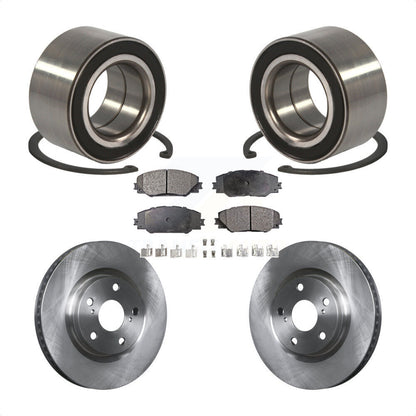 Wheel Bearing Disc Brake Rotor And Pads Front Kit For Toyota Matrix Pontiac Vibe