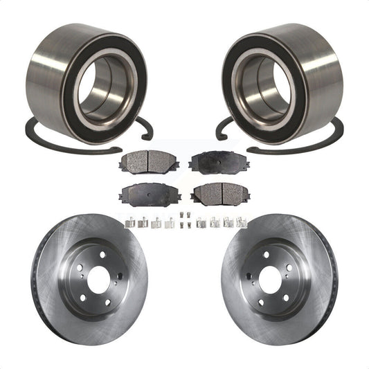 Wheel Bearing Disc Brake Rotor And Pads Front Kit For Toyota Matrix Pontiac Vibe
