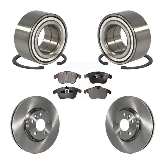 Wheel Bearing Disc Brake Rotors And Pads Front Kit For Land Rover Range Evoque