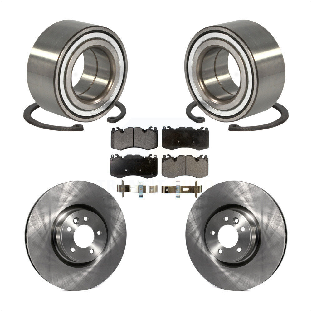 Wheel Bearing Disc Brake Rotors And Pads Front Kit For Land Rover Range Sport