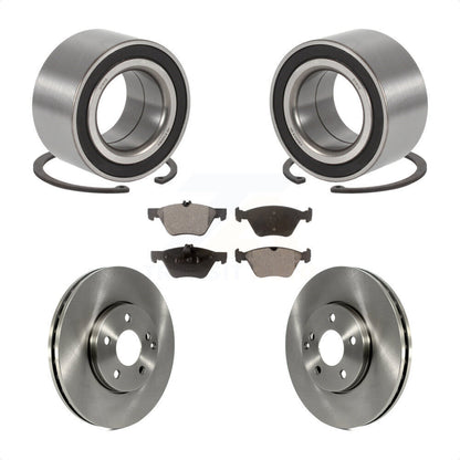 Wheel Bearing Disc Brake Rotors And Pads Front Kit For Mercedes-Benz E350 E320