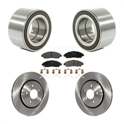 Wheel Bearing Disc Brake Rotors And Pads Front Kit For 2017-2019 Honda Ridgeline