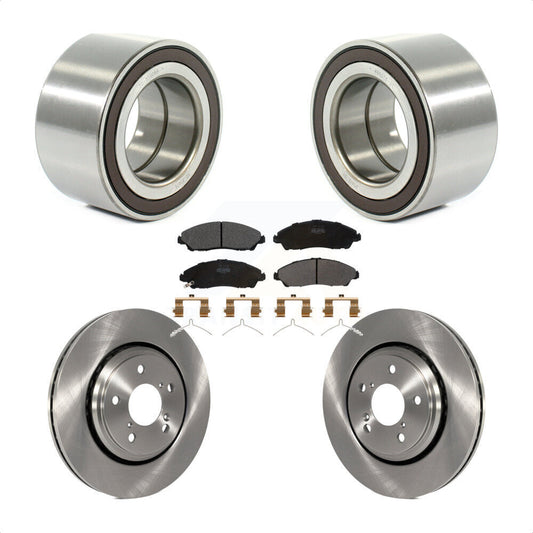 Wheel Bearing Disc Brake Rotors And Pads Front Kit For 2017-2019 Honda Ridgeline