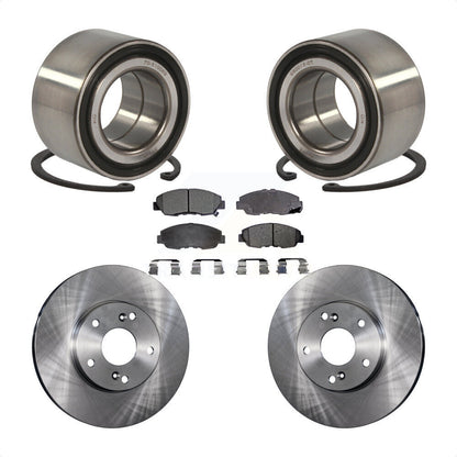 Wheel Bearing Disc Brake Rotor & Pad Front Kit For 2011 Honda Civic GX with 1.8L