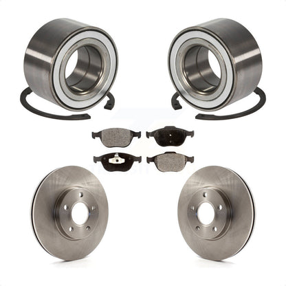 Wheel Bearing Disc Brake Rotor Pads Front Kit For 2010-2013 Ford Transit Connect