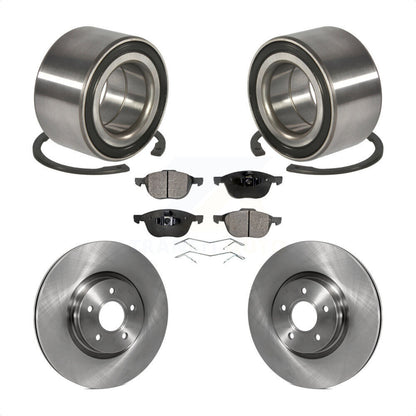 Wheel Bearing Disc Brake Rotors And Pads Front Kit For Ford Transit Connect