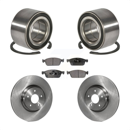Wheel Bearing Brake Rotor Pads Front Kit For Ford Escape Transit Connect Lincoln