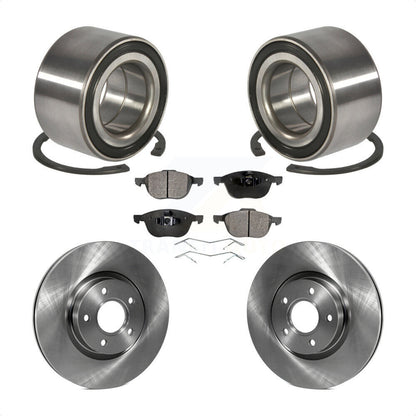 Wheel Bearing Disc Brake Rotors And Pads Front Kit For Ford Escape C-Max
