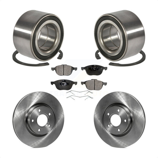 Wheel Bearing Disc Brake Rotors And Pads Front Kit For Ford Escape C-Max