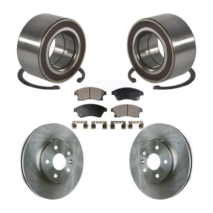 Wheel Bearing Disc Brake Rotors And Pads Front Kit For Chevrolet Sonic