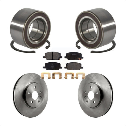 Wheel Bearing Disc Brake Rotor And Pad Front Kit For Buick Encore Chevrolet Trax