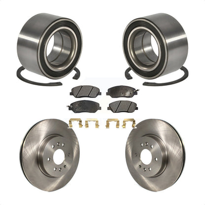 Wheel Bearing Disc Brake Rotors And Pads Front Kit For 2009-2011 Kia Borrego