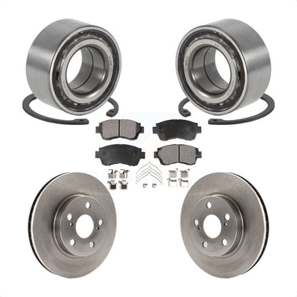 Wheel Bearing Disc Brake Rotors And Pads Front Kit For 1998 Toyota Celica