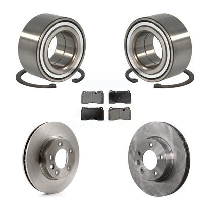Wheel Bearing Disc Brake Rotors And Pads Front Kit For Volkswagen Touareg