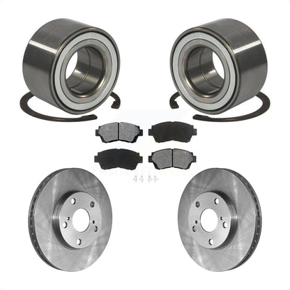 Wheel Bearing Brake Rotor And Pad Front Kit For Toyota Camry Sienna Avalon Lexus