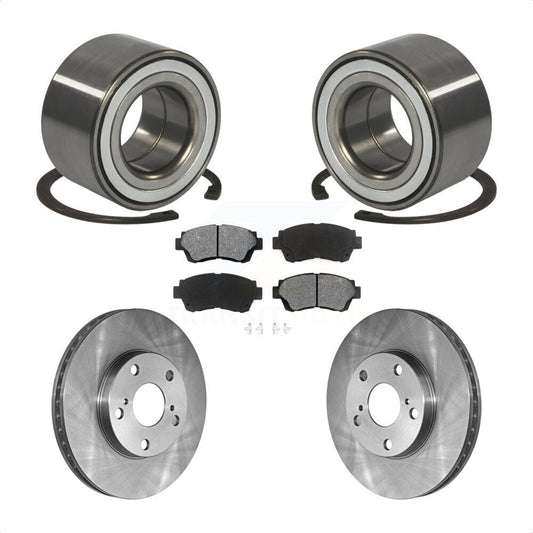 Wheel Bearing Brake Rotor And Pad Front Kit For Toyota Camry Sienna Avalon Lexus