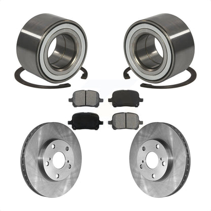 Wheel Bearing Brake Rotor And Pad Front Kit For Toyota Camry Solara Avalon Lexus