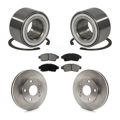 Wheel Bearing Disc Brake Rotors And Pads Front Kit For Toyota Camry 2.2L