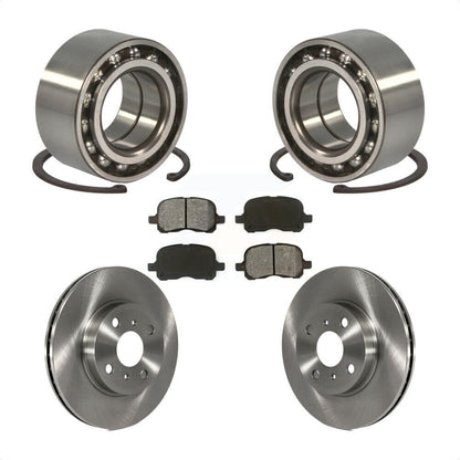 Wheel Bearing Disc Brake Rotor Pads Front Kit For Toyota Corolla Chevrolet Prizm