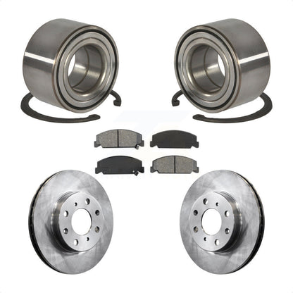 Wheel Bearing Disc Brake Rotors And Pads Front Kit For Honda Civic del Sol