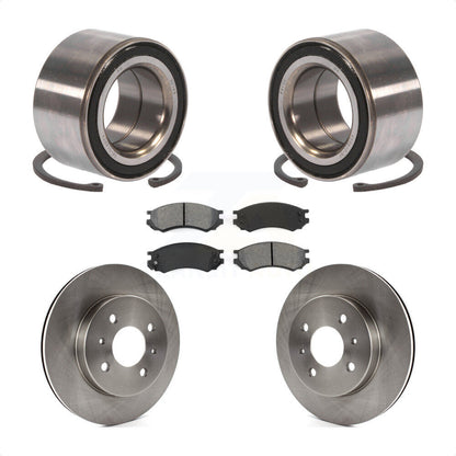Wheel Bearing Brake Rotor Pad Front Kit For Saturn SL1 SC1 SL2 SC2 SL SW2 SW1 SC