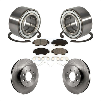 Wheel Bearing Disc Brake Rotors And Pads Front Kit For Honda Civic del Sol