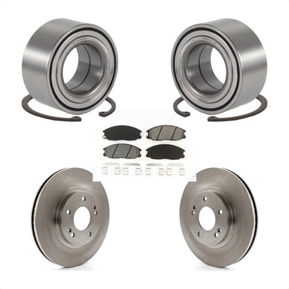 Wheel Bearing Disc Brake Rotors And Pads Front Kit For Hyundai Santa Fe