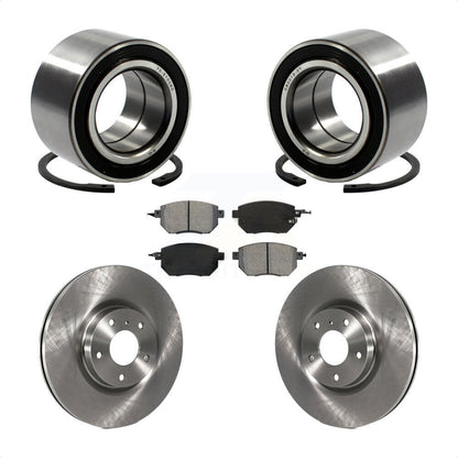 Wheel Bearing Disc Brake Rotors And Pads Front Kit For Nissan Altima Maxima