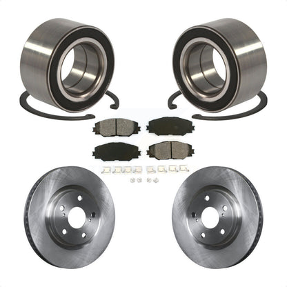 Wheel Bearing Disc Brake Rotor And Pads Front Kit For Toyota Matrix Pontiac Vibe