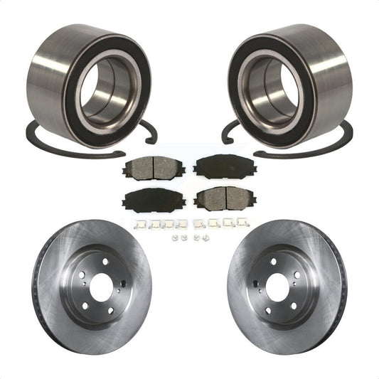 Wheel Bearing Disc Brake Rotor And Pads Front Kit For Toyota Matrix Pontiac Vibe