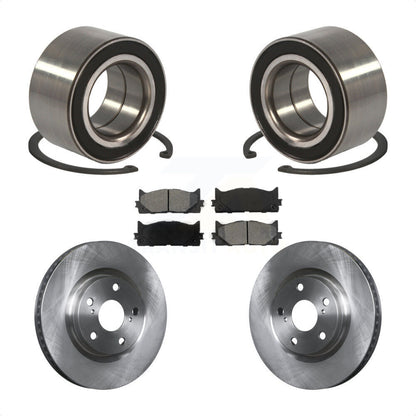 Wheel Bearing Disc Brake Rotor Pad Front Kit For Toyota Camry Lexus ES350 Avalon