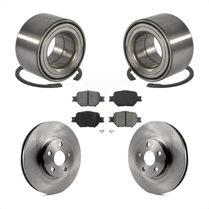 Wheel Bearing Disc Brake Rotors And Pads Front Kit For Toyota Celica Scion tC